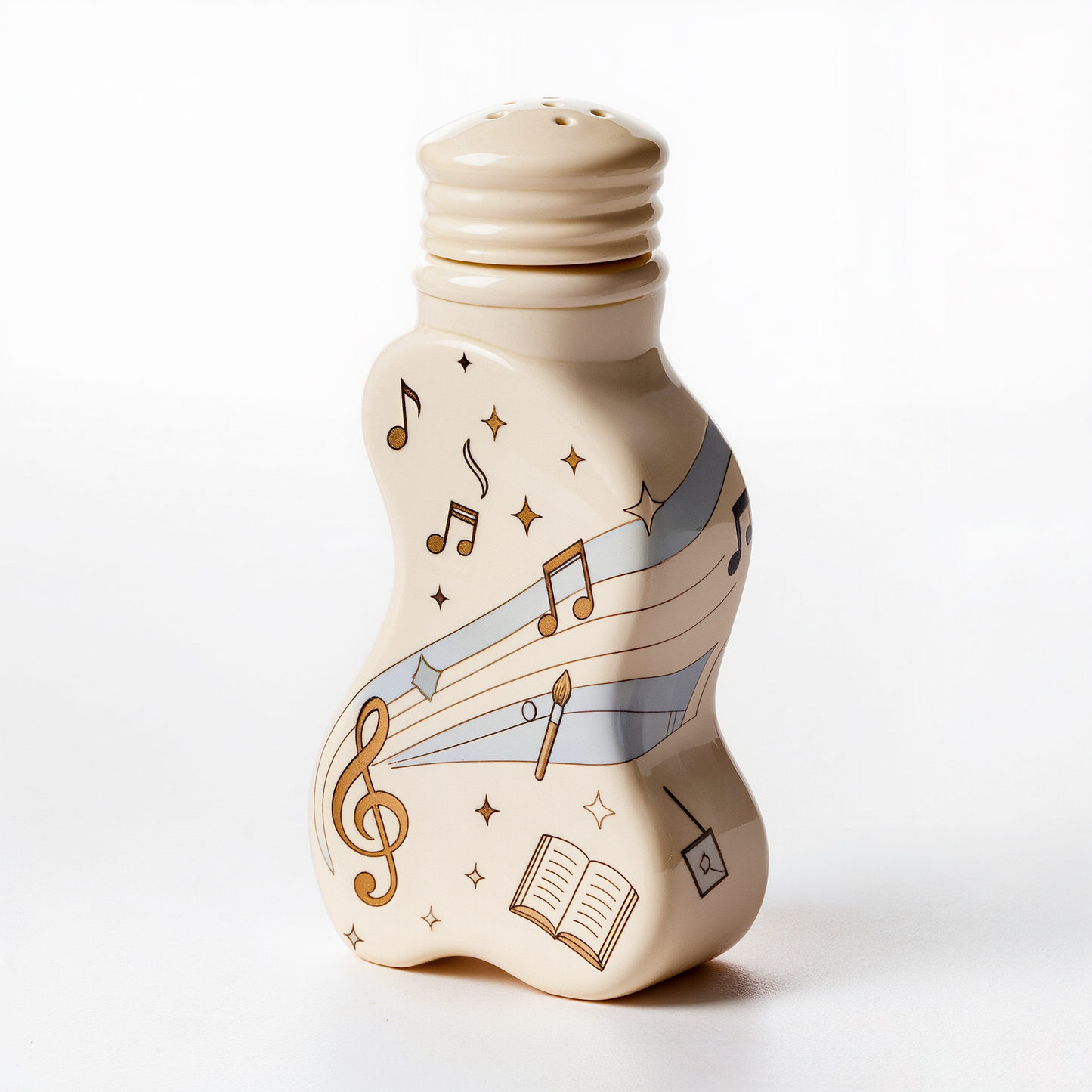 Musical Notes Ceramic Spice Shaker